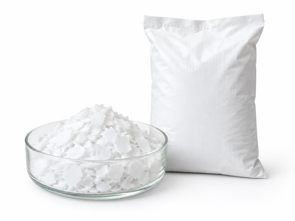 Caustic Soda Flakes 99% — product photo