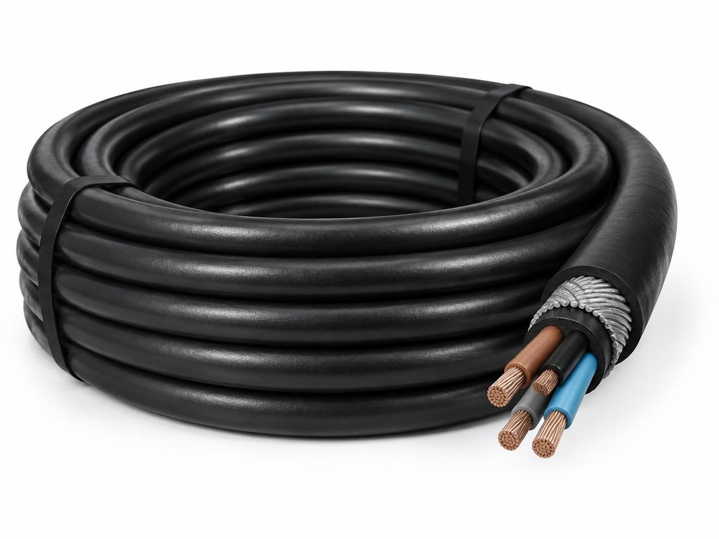 LV Power Cable 4 × 95 mm² — product photo