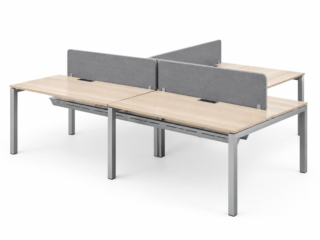 4-Person Office Workstation — product photo