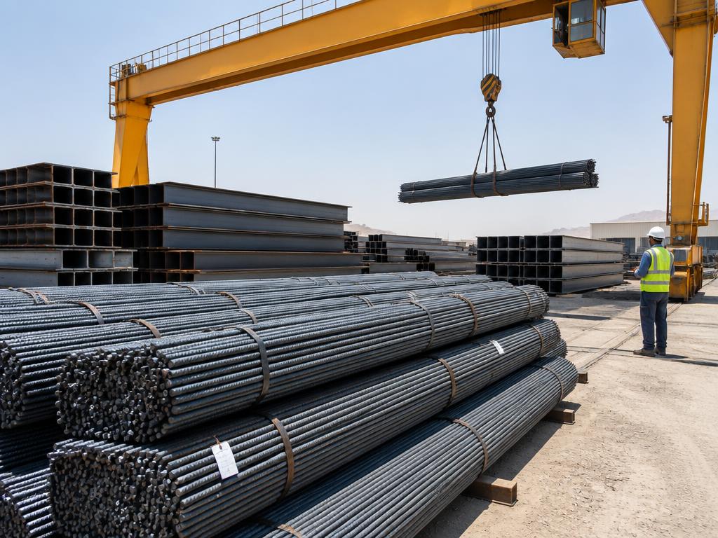 Illustrative: Saudi steel demand outlook for industrial projects