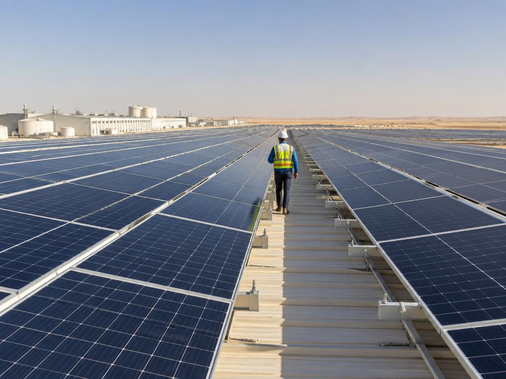 Illustrative: Rooftop solar economics for factories